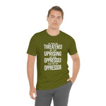 If You are Threatened by The Uprising TikTok Inspired Unisex Short Sleeve Tee