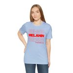 Melanin Thank YOU bag Black Statement Sassy Short Sleeve Tee