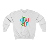 Dad Elf Holiday Magic   Unisex EcoSmart® Crewneck Sweatshirt