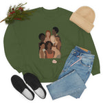 Shades of Melanin: Unisex Cotton Crew Neck Sweatshirt