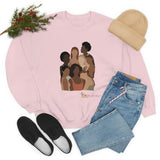 Shades of Melanin: Unisex Cotton Crew Neck Sweatshirt