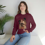 Shades of Melanin: Unisex Cotton Crew Neck Sweatshirt