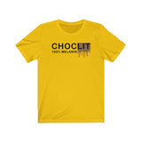 Choco-lit  100% Melanin BHM Celebration Unisex Short Sleeve Tee