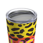 Hustle Leopard Rainbow Print 20oz Stainless steel Tumbler
