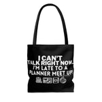 I'm Late to a Planner Meet UP Canvas Tote Bag