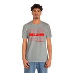 Melanin Thank YOU bag Black Statement Sassy Short Sleeve Tee