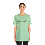 Determined statement Short Sleeve Tee