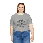 I'm not AntiSocial Unisex Short Sleeve Tee