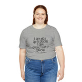 I'm not AntiSocial Unisex Short Sleeve Tee