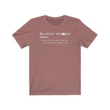 Black Woman Definition BHM Celebration Unisex Short Sleeve Tee