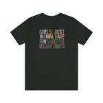 Girls Just Wanna Have Fundamental Human Rights Short Sleeve Tee
