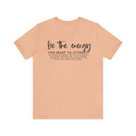 Be The Energy You Want To Attract Unisex Crew Cotton Blend Shirt