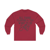 All These Flavors You Want to be Salty Long Sleeve Shirt