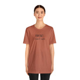 Fun Fact: I don't care! UnisexShort Sleeve Tee