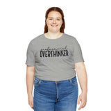 Professional Overthinker Unisex Crew Cotton Blend Shirt