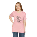 I'm not AntiSocial Unisex Short Sleeve Tee