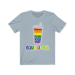 EQUALI-TEA BUBBLE TEA RAINBOW #Pride365 Unisex Jersey Tank Unisex Short Sleeve Tee