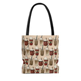 Holiday Drink Magic Canvas Tote Bag