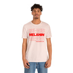 Melanin Thank YOU bag Black Statement Sassy Short Sleeve Tee