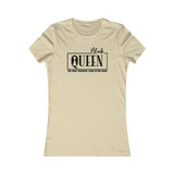 Chess Powerful Black Queen Definition BHM Celebration Ladies  Fit Short Sleeve Tee