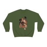 Shades of Melanin: Unisex Cotton Crew Neck Sweatshirt