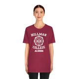 Back on Campus: Hillman Alumni Unisex Short Sleeve Tee