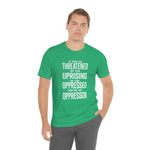 If You are Threatened by The Uprising TikTok Inspired Unisex Short Sleeve Tee