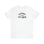 In Memory of When I Gave A T-Shirt