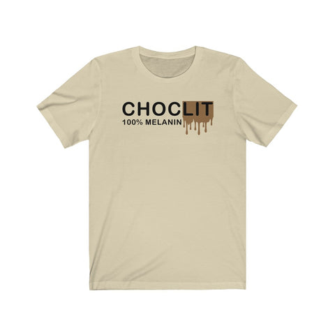 Choco-lit  100% Melanin BHM Celebration Unisex Short Sleeve Tee
