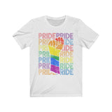 Celebrate your PRIDE #Pride365 Unisex Jersey Tank Unisex Short Sleeve Tee