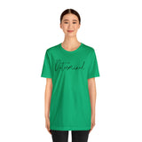Determined statement Short Sleeve Tee