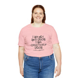 I'm not AntiSocial Unisex Short Sleeve Tee