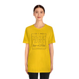 For the Plans I have for you Jeremiah 29:11 UNISEX fit