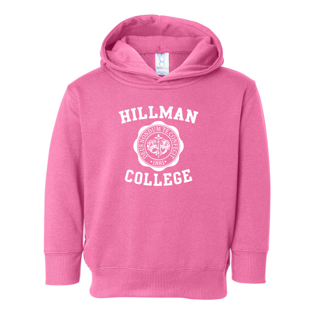 Hillman College Toddler Fleece Hoodie Miss Smartypants Creations