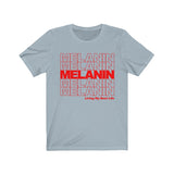 MELANIN- Thank You Bag Design Short Sleeve Tee