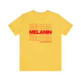 Melanin Thank YOU bag Black Statement Sassy Short Sleeve Tee