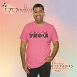 Professional Overthinker Unisex Crew Cotton Blend Shirt