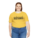 Professional Overthinker Unisex Crew Cotton Blend Shirt