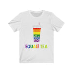 EQUALI-TEA BUBBLE TEA RAINBOW #Pride365 Unisex Jersey Tank Unisex Short Sleeve Tee