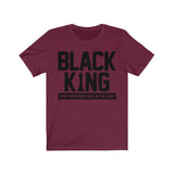 Black King Chess Facts T-Shirt