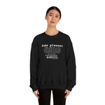 Fake Planners Definition Unisex Sweat shirt