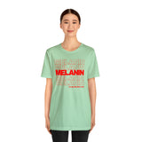 Melanin Thank YOU bag Black Statement Sassy Short Sleeve Tee