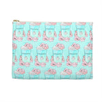 Floral Cup Return to Planners at Tiffanys storage pouch