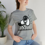 Black Lives Matter: #WeWillNotBeSilenced T-Shirt