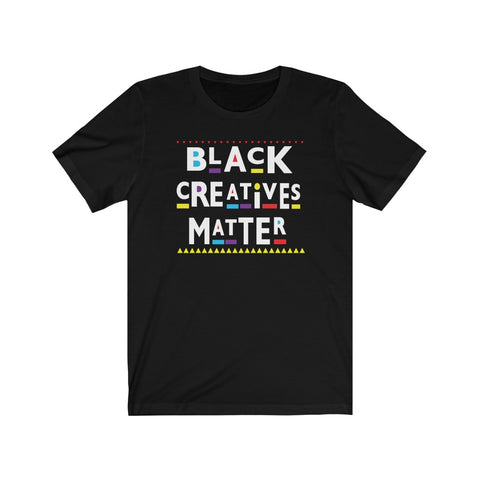 Custom Black Creatives Matter Culture  + Social Media  Short Sleeve Tee