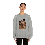 Shades of Melanin: Unisex Cotton Crew Neck Sweatshirt