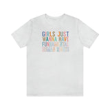 Girls Just Wanna Have Fundamental Human Rights Short Sleeve Tee