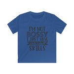 Not Bossy but Leadership Kids Softstyle Tee