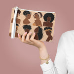 Shades of Melanin Vegan Leather  Clutch Bag