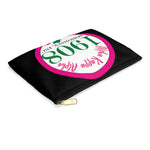 Alpha Kappa Alpha Sorority Inc Circle Makeup Bag